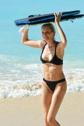 Kristen Pazik in a Bikini on the Beach in Barbados 12/30/2019
