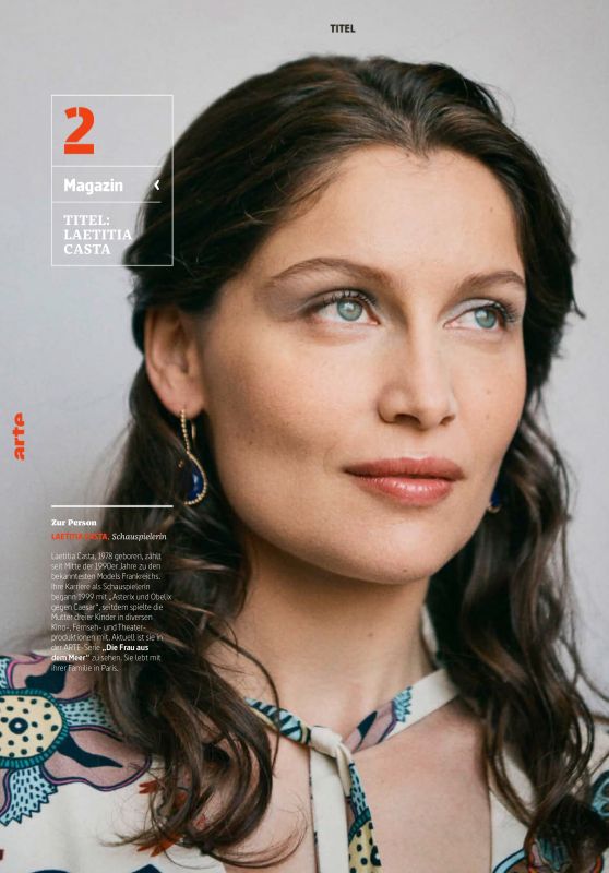 Laetitia Casta - ARTE Magazine January 2020 Issue