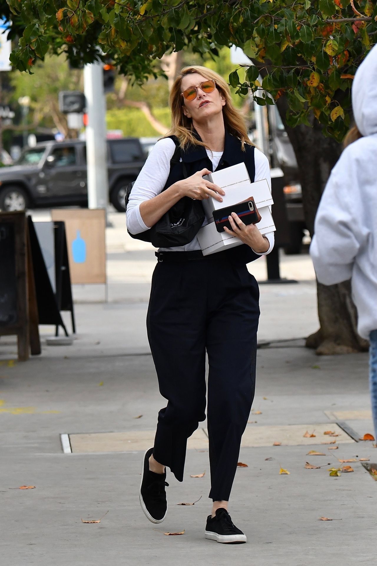 Laura Dern - Shopping in Brentwood 12/21/2019 • CelebMafia