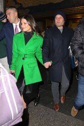 Lea Michele and Spouse Zandy Reich - NYC 12/16/2019