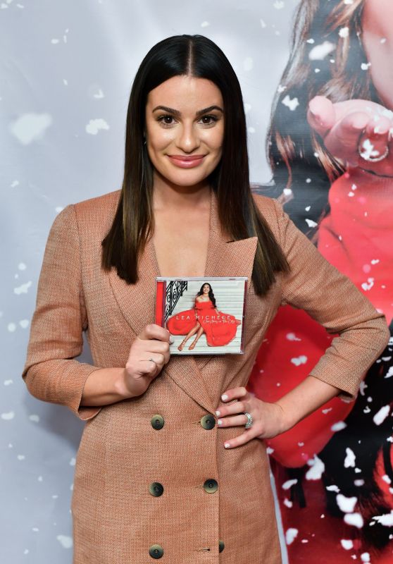 Lea Michele - "Christmas in the City" Album Launch in NY