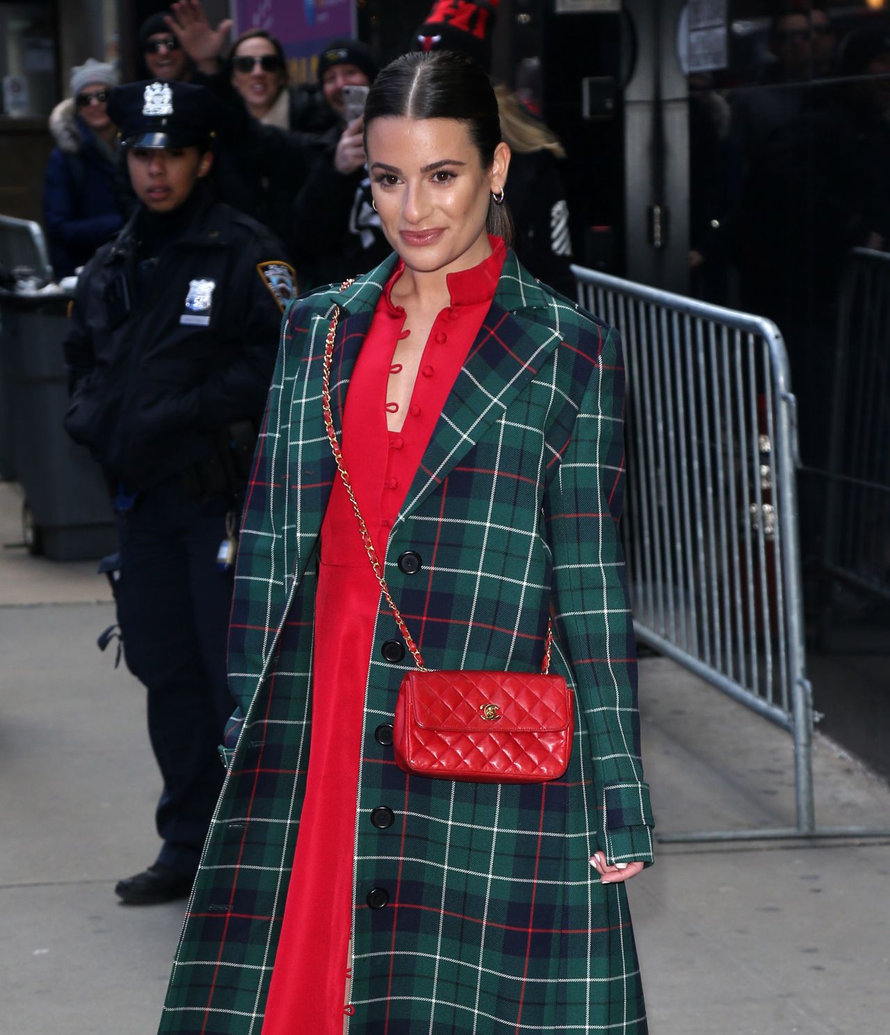 Lea Michele - Outside GMA in NY 12/05/2019 • CelebMafia