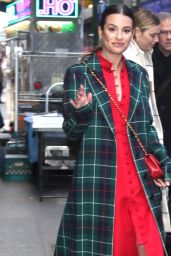 Lea Michele - Outside GMA in NY 12/05/2019
