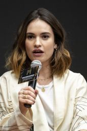 Lily James - Hosts a Masterclass at The International Film Festival & Awards in Macao