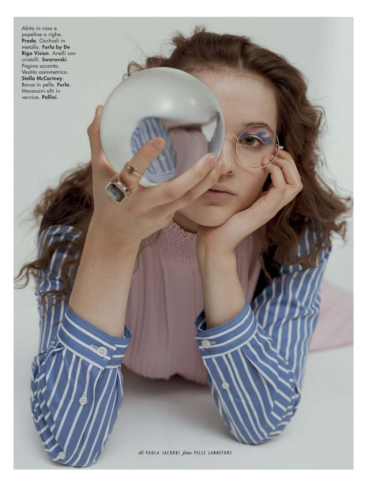 Lisa Vicari Glamour Magazine Italia December 2019 January 2020