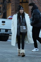 Madison Beer Winter Style - Shopping in Aspen 12/26/2019