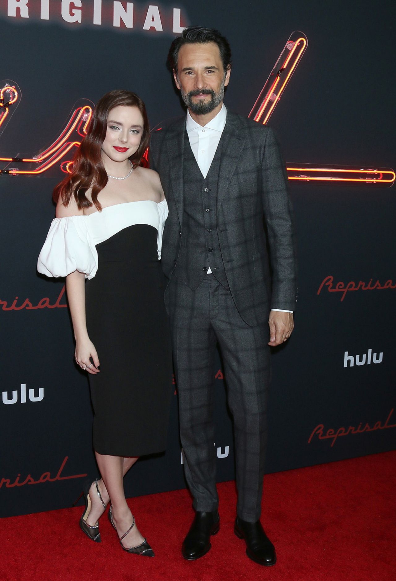 Madison Davenport and Wavyy Jonez - "Reprisal" Season 1 Premiere in LA