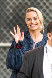 Margot Robbie - Arriving at "Jimmy Kimmel Live!" in Hollywood 12/19/2019
