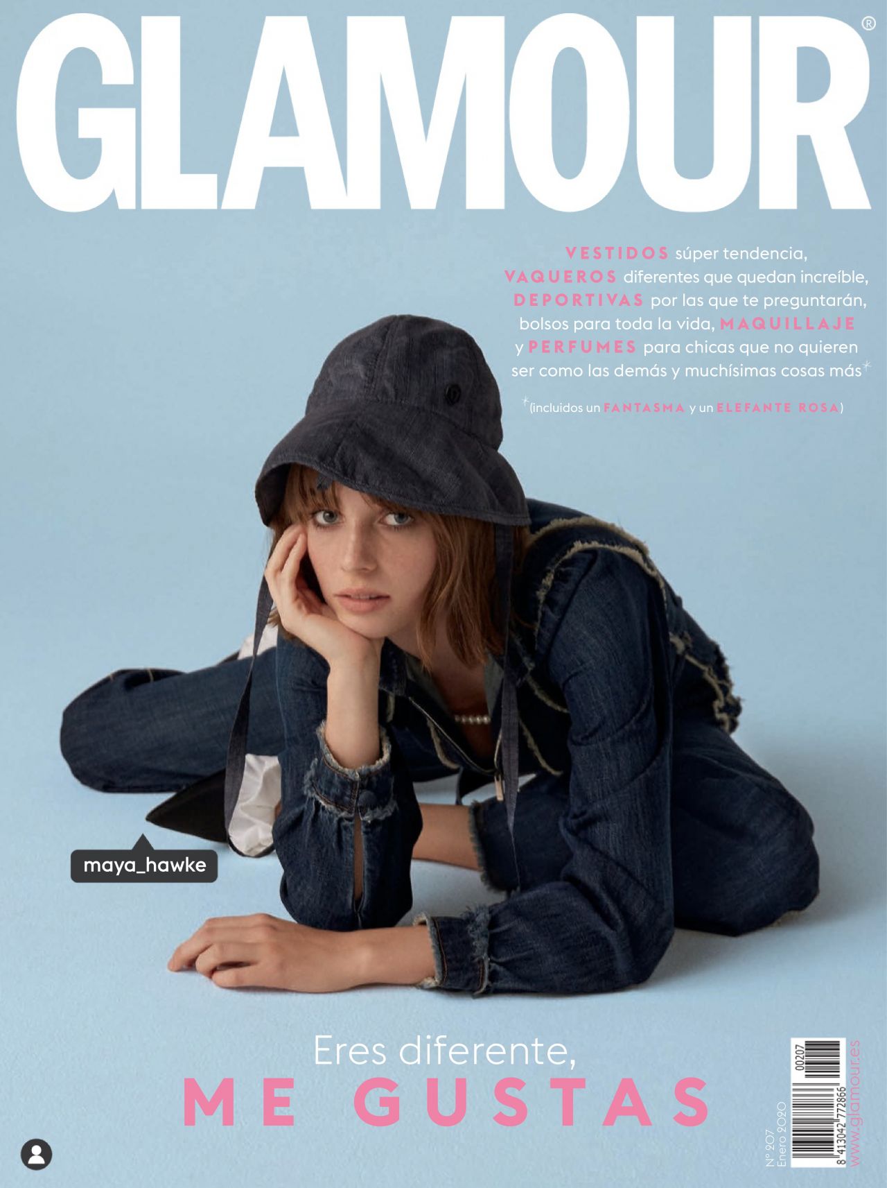 Maya Hawke - Glamour Magazine Spain January 2020 Issue • CelebMafia