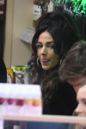 Michelle Keegan - Filming Brassic TV Show in Manchester 11/28/2019