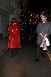 Nicole Scherzinger and Thom Evans - Outside Tramp Nightclub in London 12/17/2019