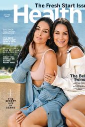Nikki Bella and Brie Bella - Health Magazine January 2020 Issue