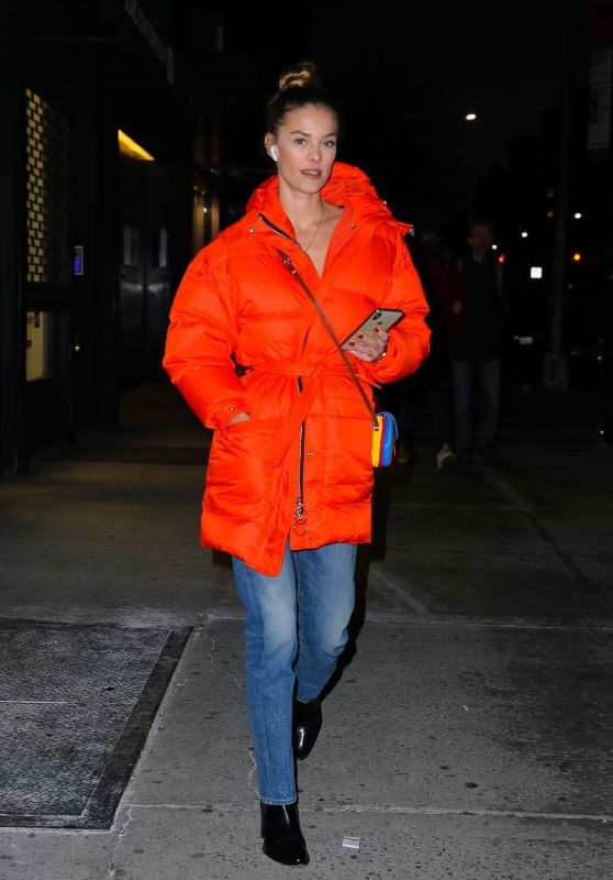 Nina Agdal - Out in New York City 12/20/2019