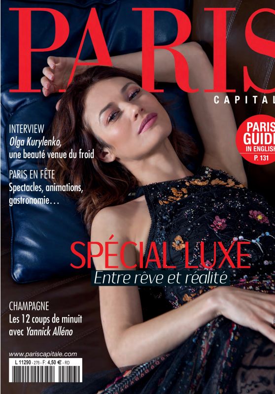 Olga Kurylenko - Paris Capitale 12/12/2019 Issue