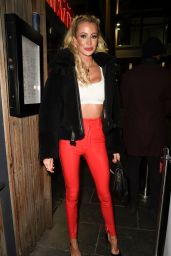 Olivia Attwood Night Out Style 11/30/2019