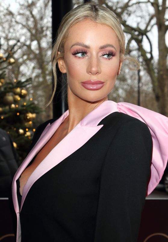 Olivia Attwood - TRIC Christmas Charity Lunch in London 12/10/2019