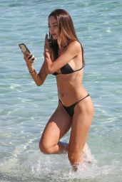 Patricia Contreras in a Bikini at the Beach 12/07/2019