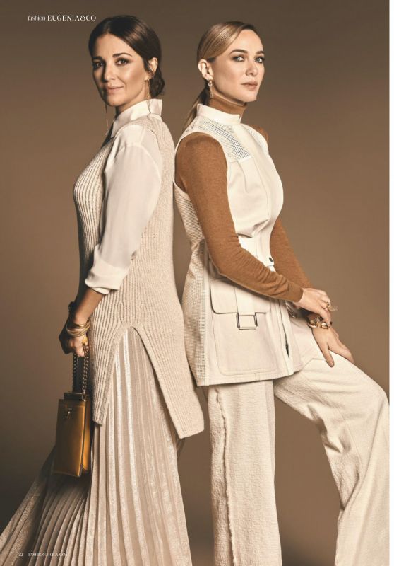 Paula Echevarría and Marta Hazas - Hola Fashion January 2020 Issue
