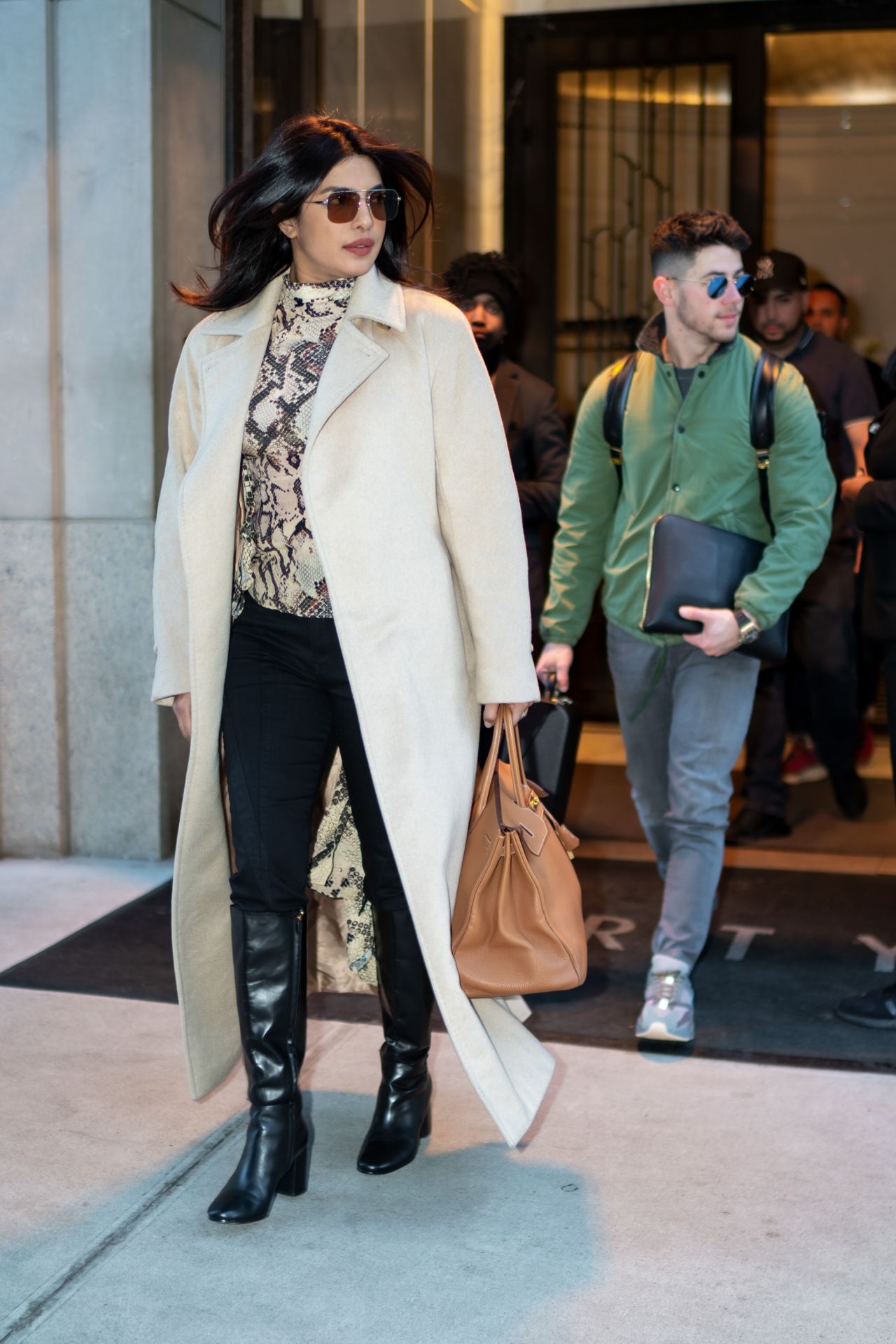 Priyanka Chopra - Leaves Her Appartement in NYC 12/22/2019 • CelebMafia