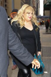 Rebel Wilson - Arrives at a Press Junket for "Cats" Movie in NYC 12/16/2019