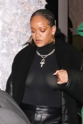 Rihanna Night Out Style - Annabels Private Members Club in London 12/08/2019