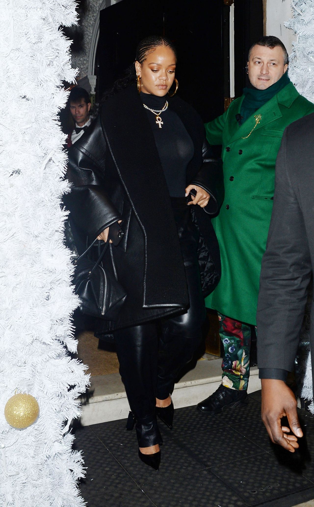 Rihanna Night Out Style - Annabels Private Members Club in London 12/08 ...