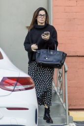 Sandra Bullock - Leaving a Business Meeting in Beverly Hills 12/16/2019