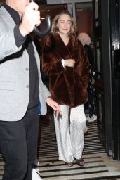 Saoirse Ronan - Arriving at the Zoe Ball Breakfast Show in London 12/17/2019