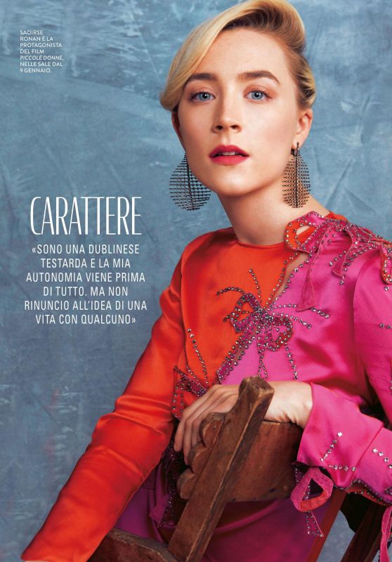 Saoirse Ronan - Grazia Magazine Italy 12/19/2019 Issue