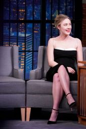 Saoirse Ronan - Late Night With Seth Meyers in NYC 12/10/2019 • CelebMafia