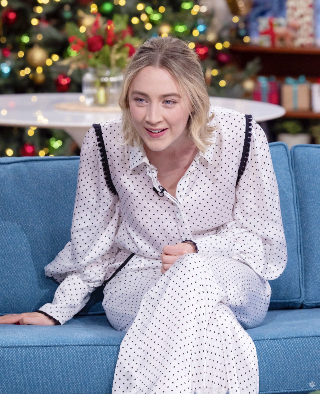 Saoirse Ronan - Zoe Ball Breakfast Show in London 12/17/2019 • CelebMafia