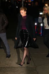 Scarlett Johansson - Outside The Late Show With Stephen Colbert in NY 12/05/2019