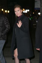 Scarlett Johansson - Outside The Late Show With Stephen Colbert in NY 12/05/2019