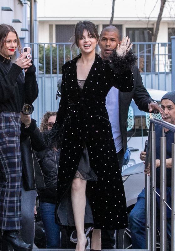 Selena Gomez - Arrives at NRJ Radio Station in Paris 12/13/2019