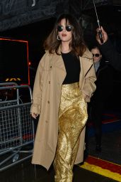 Selena Gomez - Leaving BBC Radio Studios in London 12/11/2019