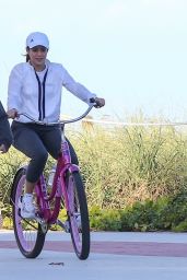 Shakira Riding a Bike - Miami 12/27/2019