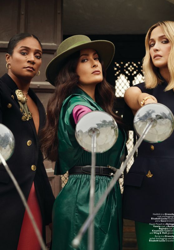 Tiffany Haddish, Salma Hayek and Rose Byrne – InStyle US January 2020 Issue