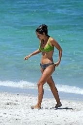 Tiger Lily Hutchences in a Bikini on the Beach 12/16/2019