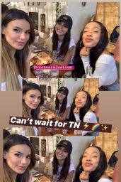 Victoria Justice and Madison Reed - Social Media 12/28/2019
