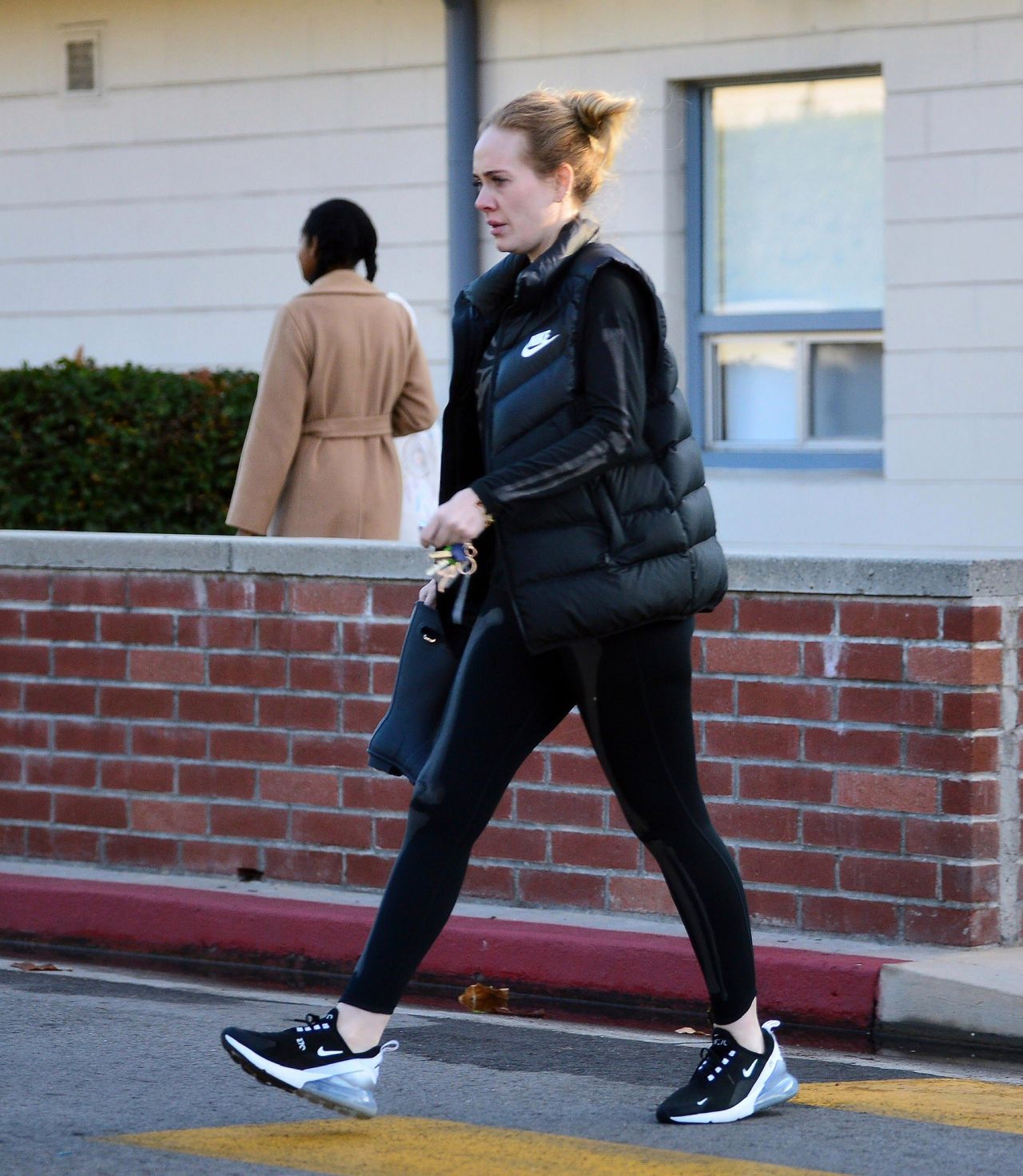 Adele Street Style - Leaving a Library in Los Angeles 01/24/2020.