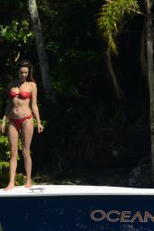 Alessandra Ambrosio on Motorboat Ride in Florianópolis 01/05/2020