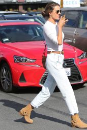 Alessandra Ambrosio - Out in Brentwood 01/21/2020