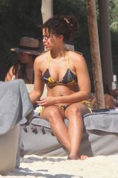 Alisha Wainwright in a Bikini - Tulum 01/25/2020