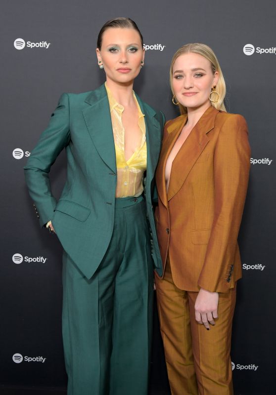 Amanda AJ Michalka and Alyson Aly Michalka – Spotify Best New Artist 2020 Party in LA
