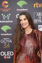 Angela Molina – Goya Cinema Awards 2020 Red Carpet in Madrid 01/25/2020