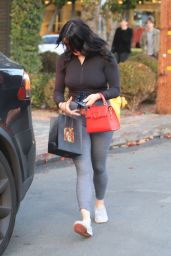 Ariel Winter Booty in Tights - Outside Nine Zero One Salon in West Hollywood 01/14/2020