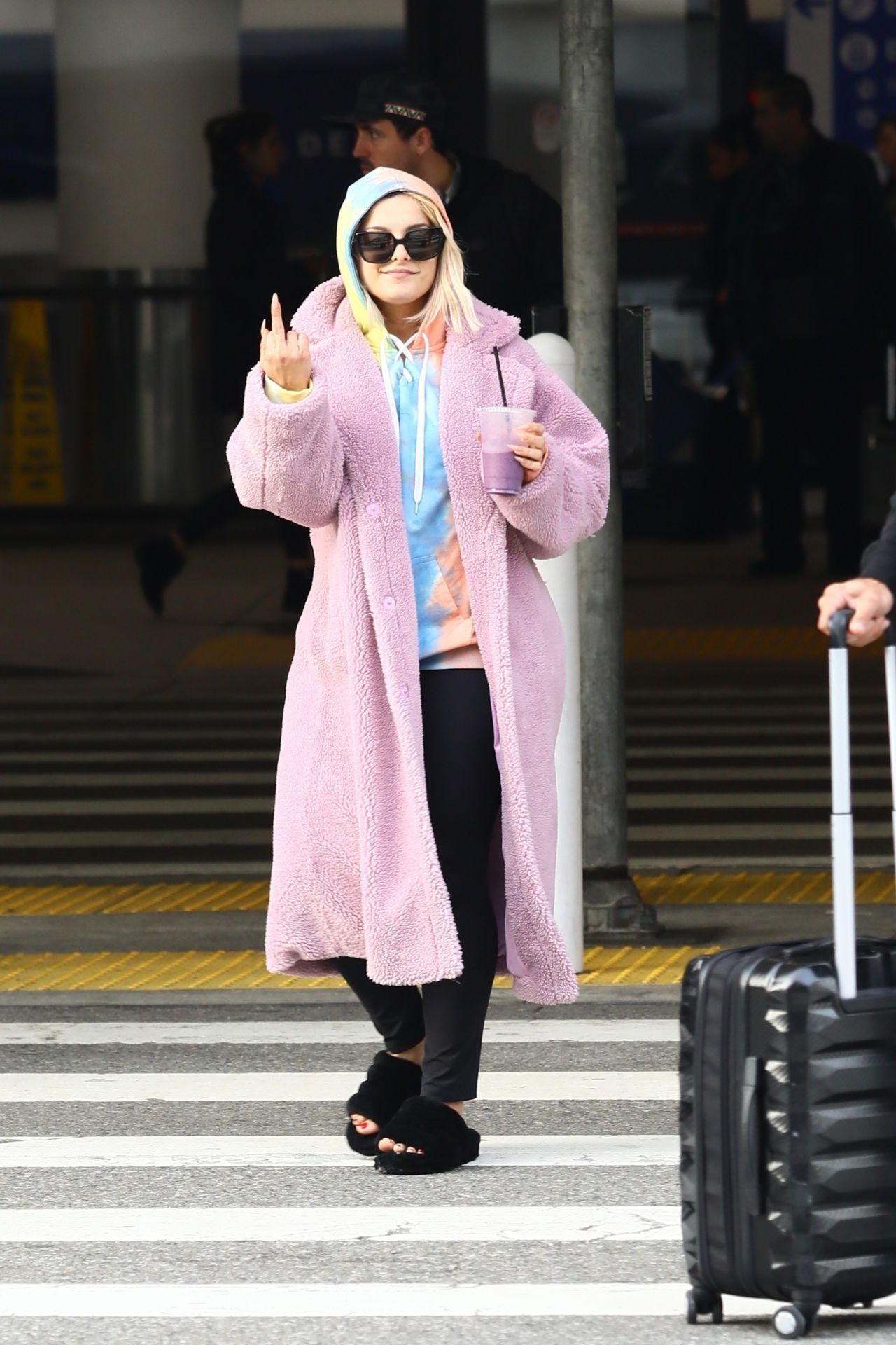 Bebe Rexha - LAX Airport in LA 01/03/2020 • CelebMafia