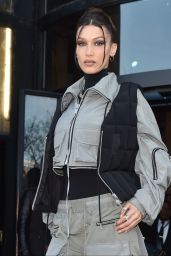 Bella Hadid - Arrives at the Palais De Tokyo for Mens Fashion Week 2020 in Paris 01/16/2020