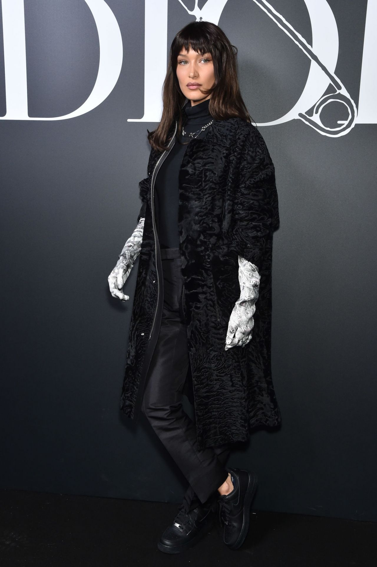 Bella Hadid - DIOR Show at Paris Fashion Week 01/17/2020 ...