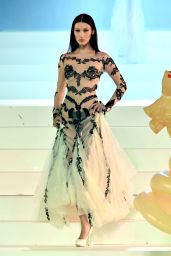 Bella Hadid - Jean-Paul Gualtier Haute Couture Show at Paris Fashion Week 01/22/2020